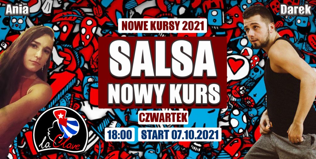 Salsa nowy kurs Katowice od podstaw z Anią i Dariuszem